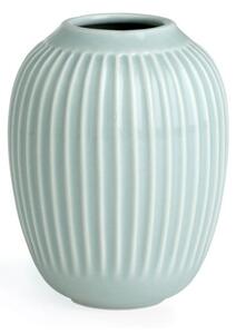 Hammershoi mentolkék agyagkerámia váza, magasság 10 cm - Kähler Design