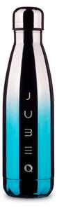 The Bottle Glint Bluewater SB tükör ezüst-kék 0,5l-es rozsdamentes acél hőtartó design kulacs