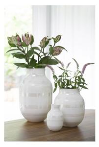 Omaggio fehér agyagkerámia váza, magasság 12,5 cm - Kähler Design