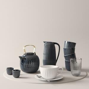 Hammershoi antracitszürke porcelán teáskanna, 1,2 l - Kähler Design