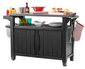 KETER Unity XL Kerti Grill Asztal - 134x52cm