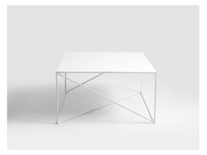 Memo fehér dohányzóasztal, 100 x 100 cm - CustomForm