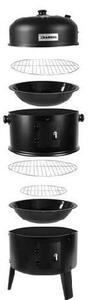 Kaminer Multifunkciós BBQ MS511 grill és füstölő