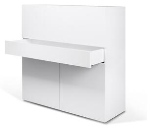 Fehér íróasztal 110x109 cm Focus - TemaHome