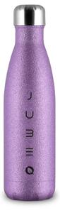 The Bottle Glitter Purple lila csillámos 0,5l-es rozsdamentes acél hőtartó design kulacs
