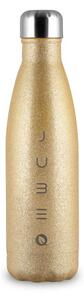 The Bottle Glitter Gold arany csillámos 0,5l-es rozsdamentes acél hőtartó design kulacs
