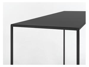 Tensio fekete fém konzolasztal, 100 x 35 cm - Costum Form