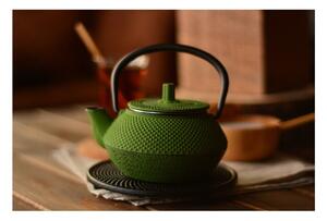 Linden zöld öntöttvas teáskanna, 300 ml - Bambum