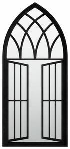 VidaXL Gótikus Kovácsoltvas Kerti Tükör - 100x45 cm