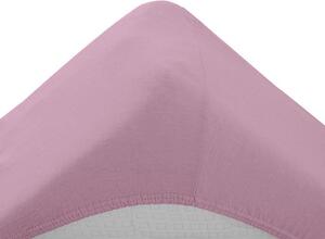 Jersey EXCLUSIVE rózsaszín lepedő 180x200 cm Grammsúly (rost sűrűség): Lux (190 g/m2)