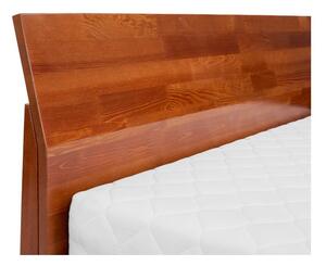 Agava Dark kétszemélyes tömör borovi fenyő ágy, 140 x 200 cm - SKANDICA
