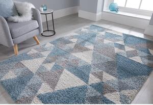 Nuru kék-szürke szőnyeg, 160 x 230 cm - Flair Rugs