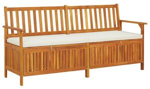 VidaXL Akácfa Tárolópados Ülőgarnitúra - 170 cm