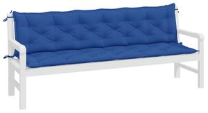 VidaXL 2 db kék oxford szövet kerti padpárna 200 x 50 x 7 cm