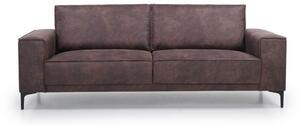 Copenhagen barna műbőr kanapé, 224 cm - Scandic