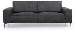 Copenhagen antracitszürke műbőr kanapé, 224 cm - Scandic
