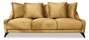 Royal Rose mustársárga bársony kanapé - Miuform