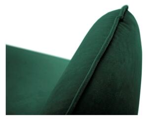 Vienna zöld bársony kanapé, 200 cm - Cosmopolitan Design