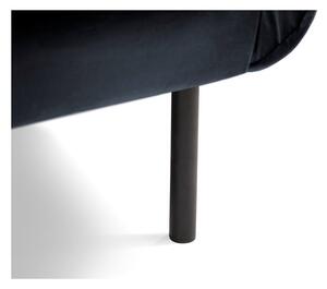 Vienna sötétkék bársony kanapé, 160 cm - Cosmopolitan Design