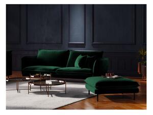 Vienna zöld bársony kanapé, 160 cm - Cosmopolitan Design