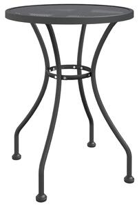 VidaXL Fém Kerti Asztal - Hálós - Ø60cm