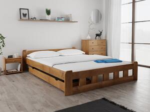 Naomi magasított ágy 160x200 cm, tölgyfa Ágyrács: Lamellás ágyráccsal, Matrac: Coco Maxi 23 cm matraccal