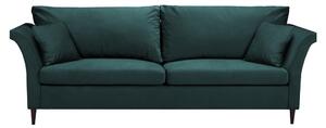 Pivoine zöldeskék kinyitható kanapé, ágyneműtartóval - Mazzini Sofas