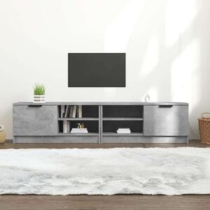 VidaXL TV-szekrény szett - Betonszürke - 160cm