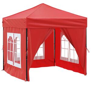 VidaXL Rendezvénysátor - Piros - 2x2m