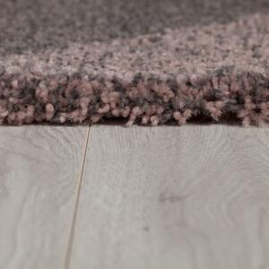Zula rózsaszín-szürke szőnyeg, 120 x 170 cm - Flair Rugs