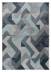 Aurora kék-szürke szőnyeg, 160 x 230 cm - Flair Rugs