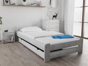 Emily ágy 120 x 200 cm, fehér Ágyrács: Ágyrács nélkül, Matrac: Matrac nélkül