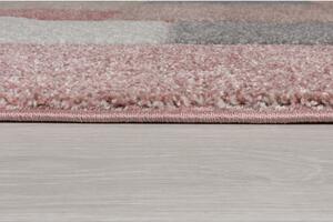 Cosmos rózsaszín-szürke szőnyeg, 120 x 170 cm - Flair Rugs