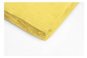 Sárga mikroplüss lepedő, 180 x 200 cm - My House