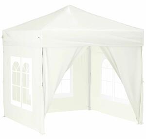 VidaXL Összecsukható Rendezvénysátor - 2x2m - Krémszínű