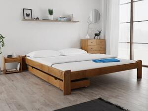 ADA ágy 140x200 cm, tölgyfa Ágyrács: Ágyrács nélkül, Matrac: Matrac nélkül