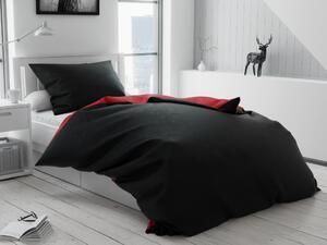 Duo piros pamut ágyneműhuzat