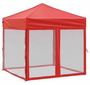 VidaXL Rendezvénysátor 2x2m, Piros