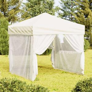 VidaXL Összecsukható Rendezvénysátor - 2x2m - Krémszínű