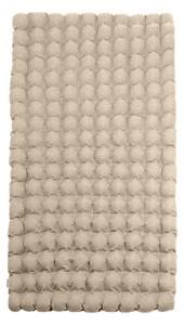 Bubbles bézs relaxációs masszázs matrac, 110 x 200 cm - Linda Vrňáková
