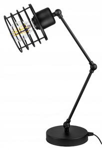 Glimex DARYL állítható asztali lámpa fekete 1xE27