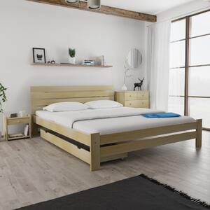 PARIS magasított ágy 180x200 cm, fenyőfa Ágyrács: Léces ágyrács, Matrac: Coco Maxi 19 cm matrac