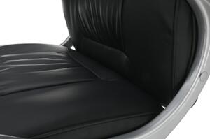 KONDELA Irodai fotel, masszázs funkcióval, fekete, TYLER UT-C2652M