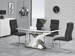 Étkezőasztal Shenna 2 (fekete + fehér) (6-8 fő részére). 796195