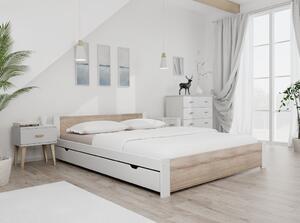 IKAROS ágy 120 x 200 cm, fehér Ágyrács: Ágyrács nélkül, Matrac: Somnia 17 cm matraccal