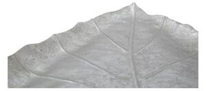 Leaf ezüstszínű dekorációs tálka, 32 x 47,5 cm - Mauro Ferretti
