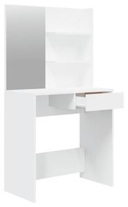 VidaXL Sminkasztal Tükörrel - Fehér - 74,5x40x141 cm