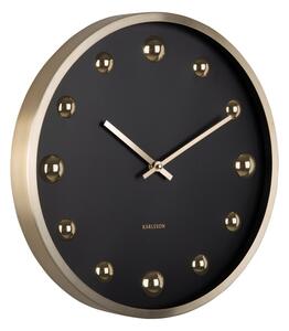 Karlsson 5971BK design falióra fekete, 35 cmátmérővel