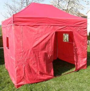 Kerti parti sátor CLASSIC - 3 x 4 m piros