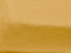 Jersey lepedő kiságyba CORNY sárga 70 x 140 cm